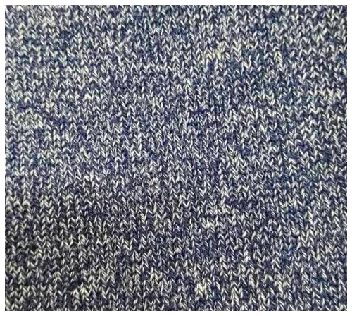 Cotton+Linen segment color yarn