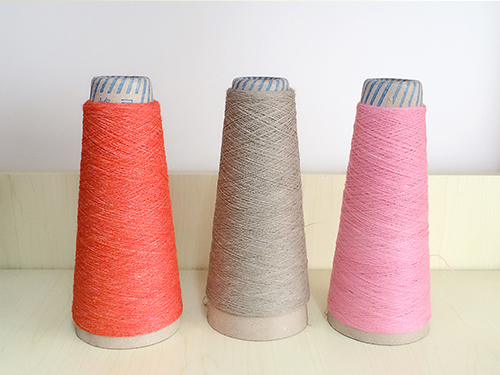 Dyed yarn