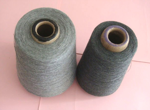 Cotton colored spun yarn